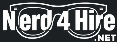 Nerd_Glasses_Logo_01 - Nerd 4 Hire LLC Image of nerd fore hire dot net logo