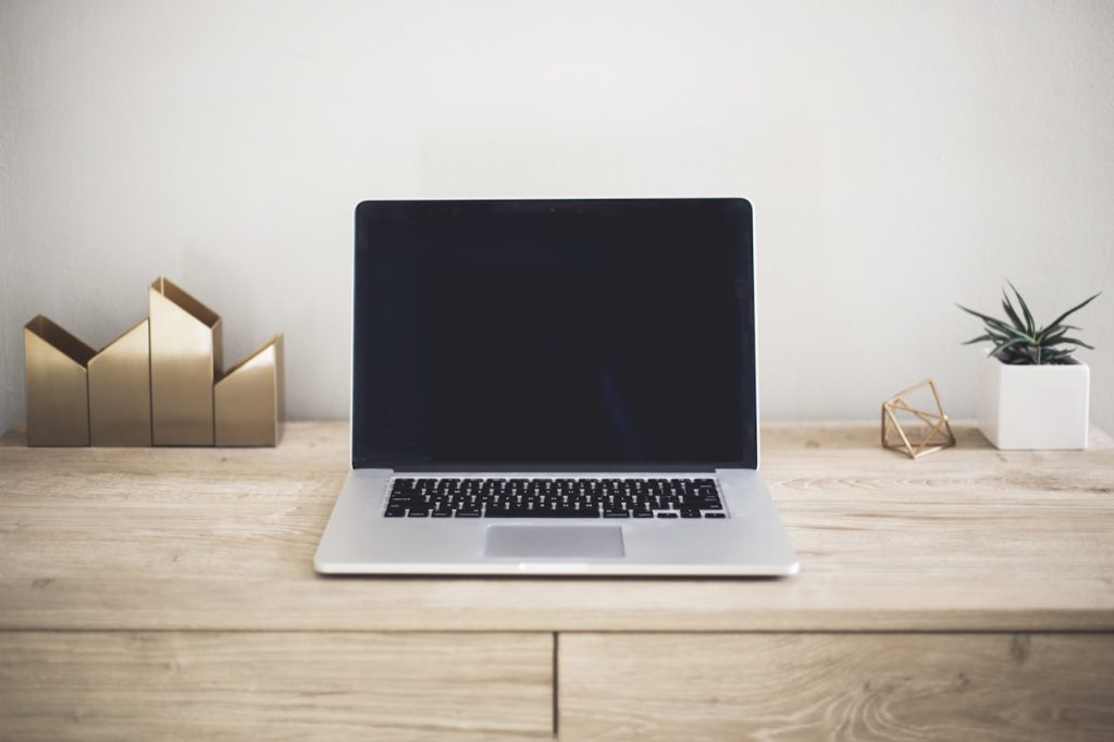 Image of Laptop on the counter